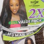 2X 2in1 value pack human hair feel