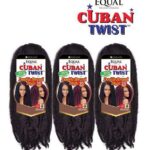 cuban twist braid double strand style 16''