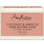 shea moisture coconut & hibiscus soap