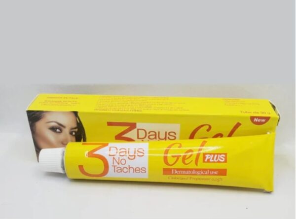 3 days no taches carotte gel